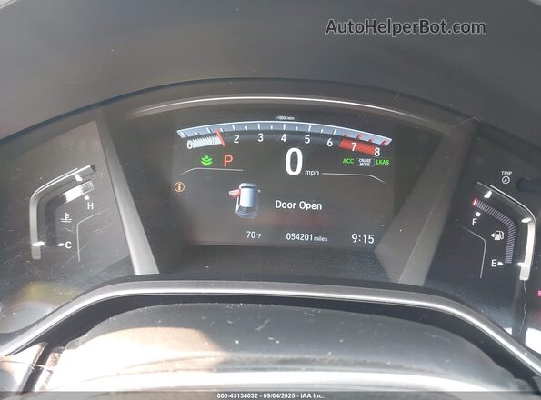 7FARW2H80JE074313 2018 HONDA CR-V Gray 