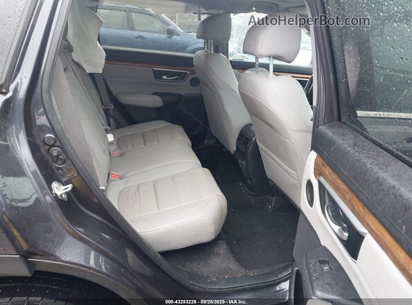 7FARW2H80KE045735 2019 HONDA CR-V Black VIN sticker view