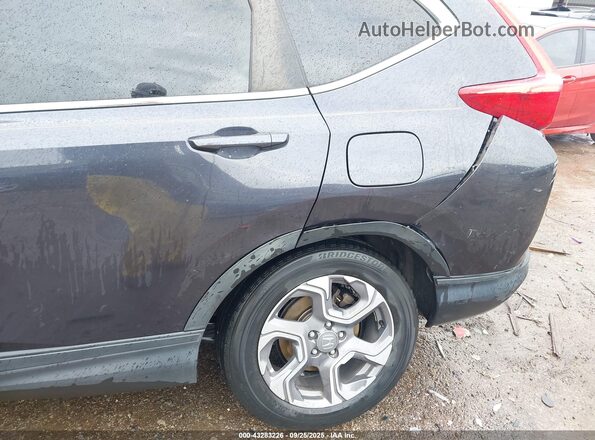 7FARW2H80KE045735 2019 HONDA CR-V Black Front view