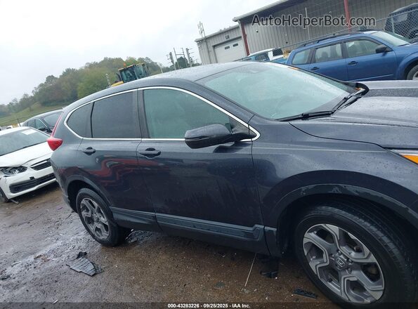 7FARW2H80KE045735 2019 HONDA CR-V Black Rear interior view