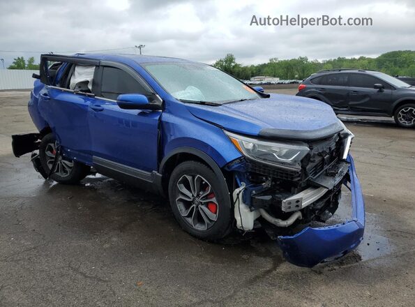 7FARW2H8XLE006958 2020 HONDA CR-V Blue წინა მარჯვენა