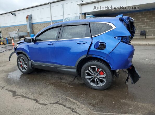 7FARW2H8XLE006958 2020 HONDA CR-V Blue უკანა მარცხენა