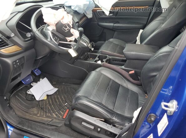 7FARW2H8XLE006958 2020 HONDA CR-V Blue წინა სალონის ხედი