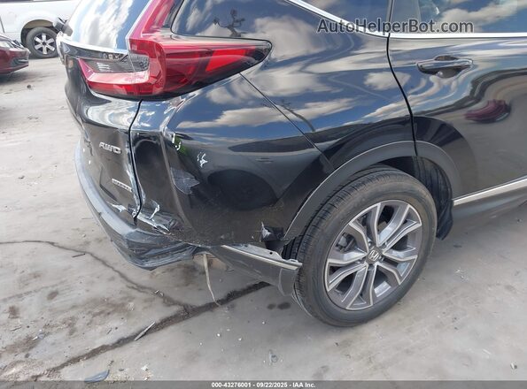 7FARW2H91NE014264 2022 HONDA CR-V Black Front view