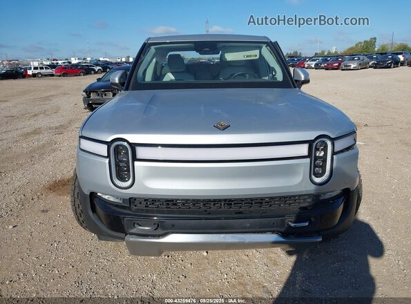 7FCTGAAA0NN013065 2022 RIVIAN R1T Silver წინა პანელის ხედი