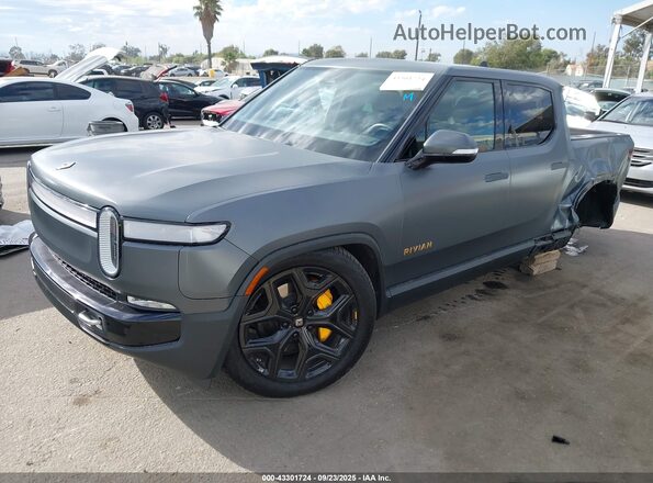 7FCTGAAAXPN018860 2023 RIVIAN R1T Gray Przód lewy