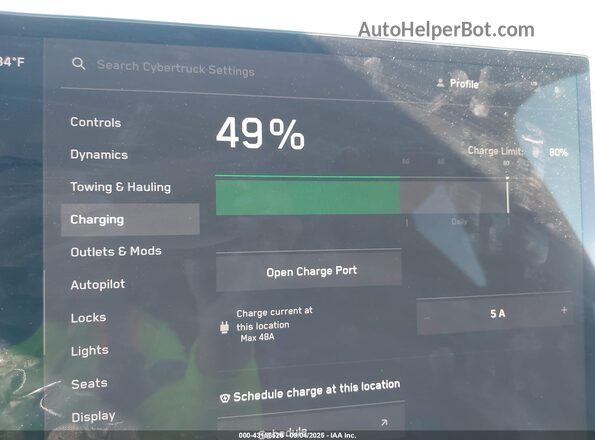 7G2CEHEE7SA061555 2025 TESLA CYBERTRUCK Silver 