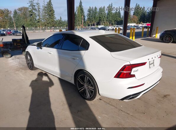 7JR102FM8LG073060 2020 VOLVO S60 White Tył lewy