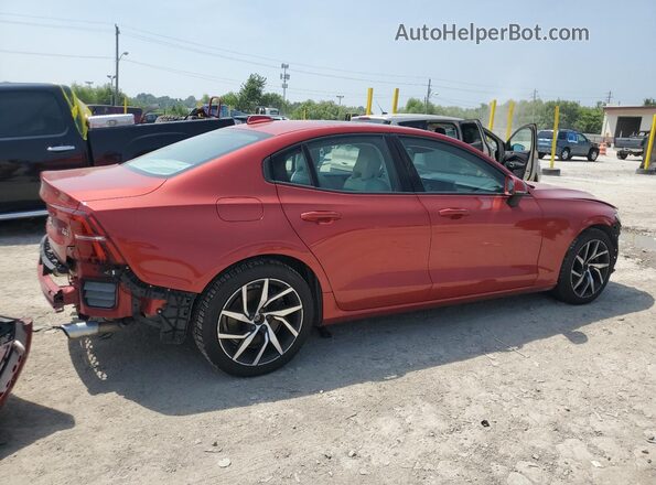7JRA22TK3LG067664 2020 VOLVO S60 Red Задня права чверть