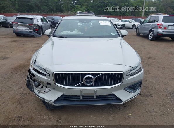 7JRA22TL9LG036458 2020 VOLVO S60 Cream Вид щитка приладів