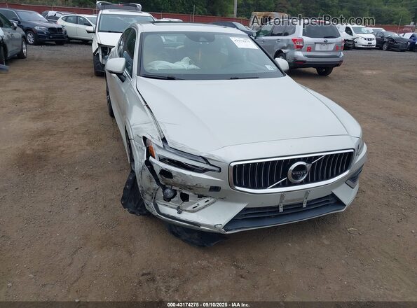 7JRA22TL9LG036458 2020 VOLVO S60 Cream Вид спереду