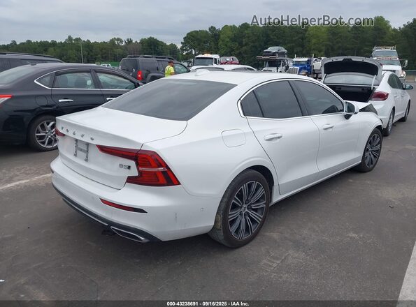 7JRL12TL1NG177748 2022 VOLVO S60 White Tył prawy