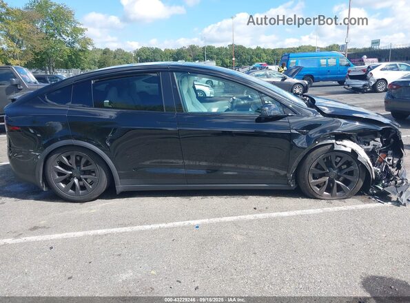 7SAXCAE52PF366749 2023 TESLA MODEL X Black Вид задньої частини салону