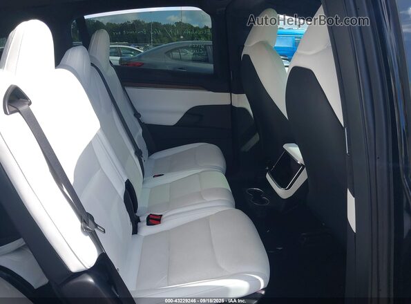 7SAXCAE52PF366749 2023 TESLA MODEL X Black Вид наклейки з VIN-кодом