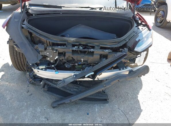 7SAXCAE58SF470056 2025 TESLA MODEL X Red Front view