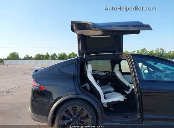 7SAXCBE54NF328359 2022 TESLA MODEL X Черный Вид наклейки с VIN-кодом