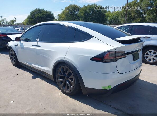 7SAXCBE58PF384677 2023 TESLA MODEL X Белый Задняя левая четверть