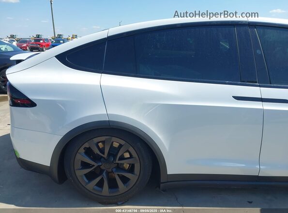7SAXCBE58PF384677 2023 TESLA MODEL X Белый 