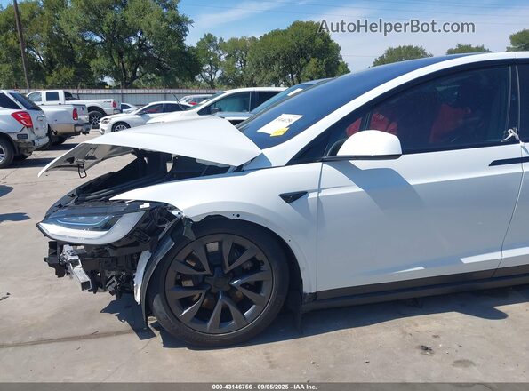 7SAXCBE58PF384677 2023 TESLA MODEL X Белый 