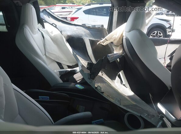 7SAXCBE60PF428146 2023 TESLA MODEL X White VIN sticker view