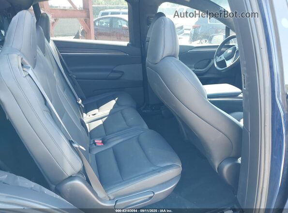 7SAXCDE56PF385127 2023 TESLA MODEL X Blue 