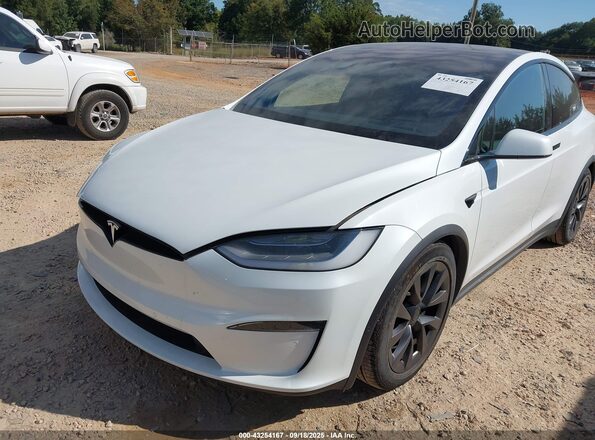 7SAXCDE58NF339943 2022 TESLA MODEL X White Front view