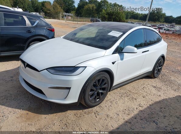 7SAXCDE58NF339943 2022 TESLA MODEL X White Front left