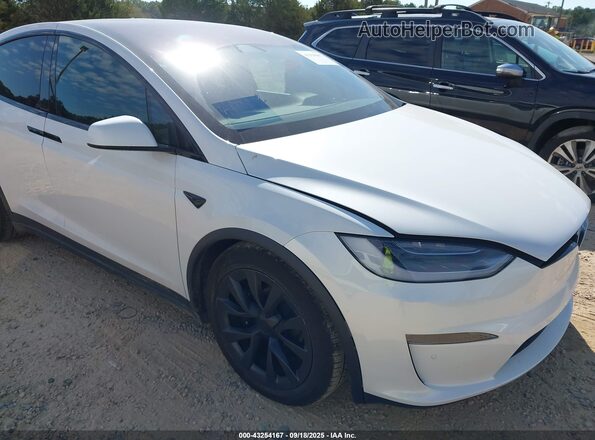 7SAXCDE58NF339943 2022 TESLA MODEL X White 