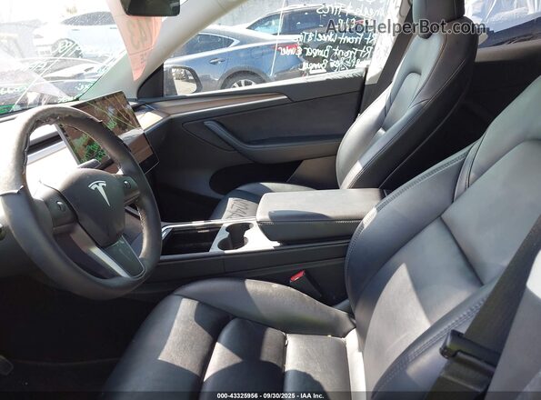 7SAYGAEE7NF550199 2022 TESLA MODEL Y Gray 