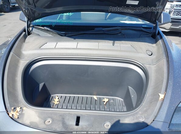 7SAYGAEE7NF550199 2022 TESLA MODEL Y Gray Vista trasera