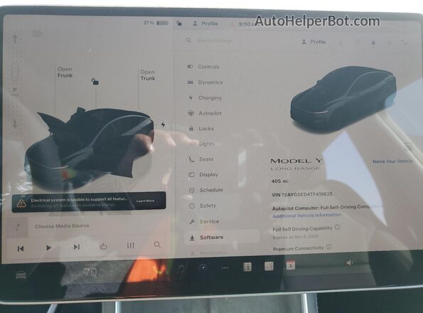 7SAYGDED4TF419835 2026 TESLA MODEL Gray 