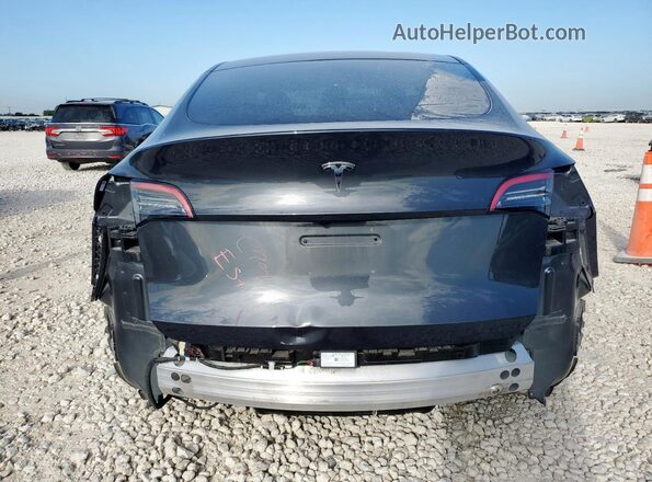 7SAYGDED7RF009961 2024 TESLA MODEL Black Widok z tyłu