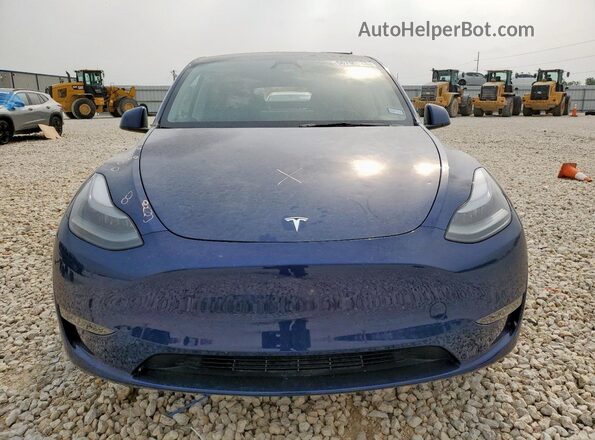7SAYGDEDXRA327568 2024 TESLA MODEL Blue Front view