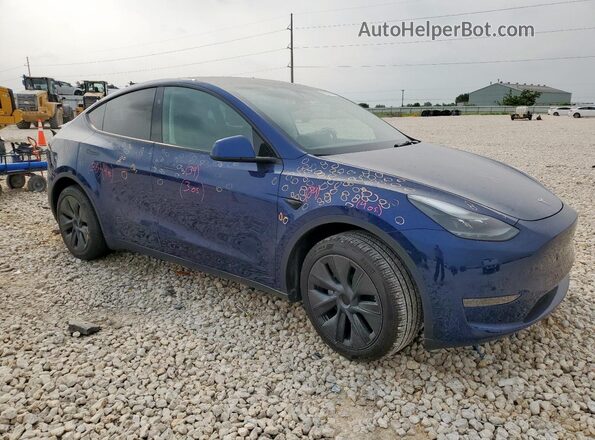 7SAYGDEDXRA327568 2024 TESLA MODEL Blue Front right