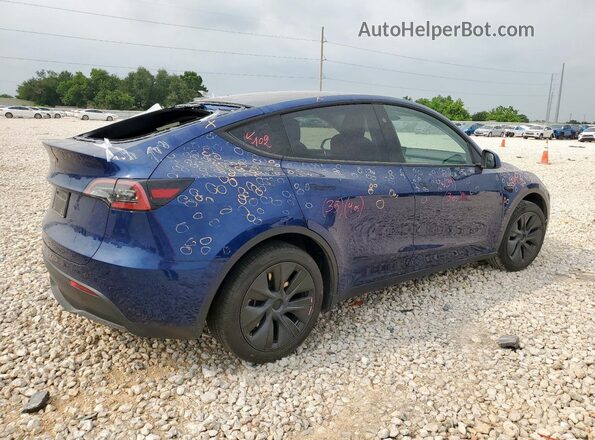 7SAYGDEDXRA327568 2024 TESLA MODEL Blue Rear right
