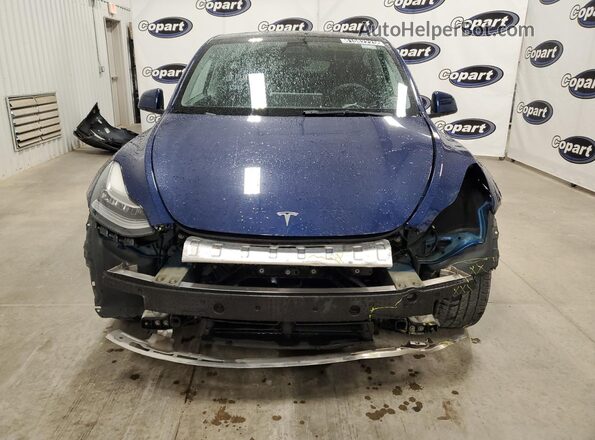7SAYGDEE0NF481230 2022 TESLA MODEL Blue 