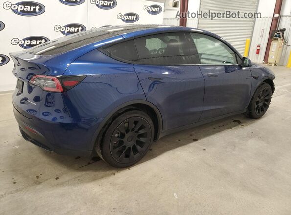 7SAYGDEE0NF481230 2022 TESLA MODEL Blue 