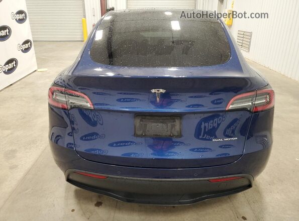 7SAYGDEE0NF481230 2022 TESLA MODEL Blue 