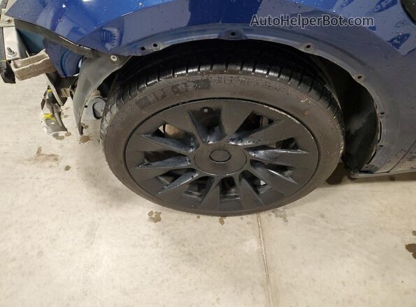 7SAYGDEE0NF481230 2022 TESLA MODEL Blue 