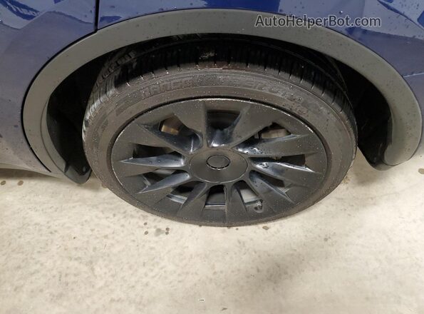 7SAYGDEE0NF481230 2022 TESLA MODEL Blue 