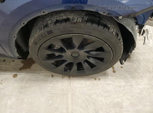 7SAYGDEE0NF481230 2022 TESLA MODEL Blue 
