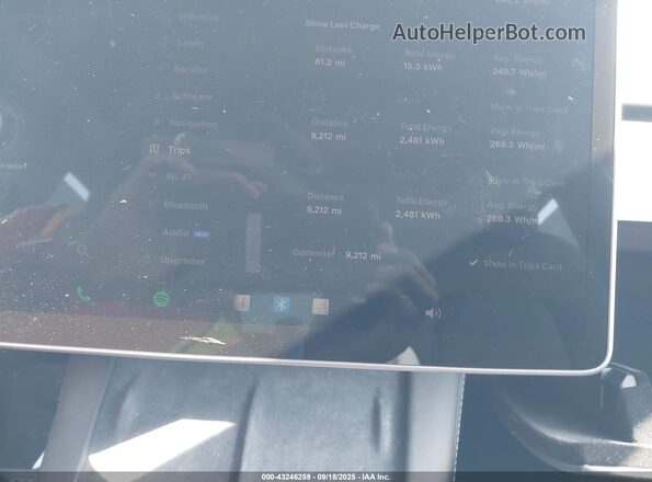 7SAYGDEE2SA356478 2025 TESLA MODEL Y Black Vista de los asientos traseros