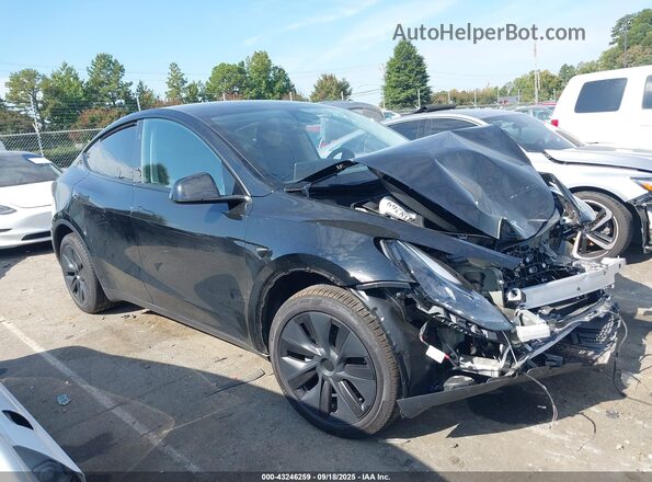 7SAYGDEE2SA356478 2025 TESLA MODEL Y Black Vista del cuadro de instrumentos