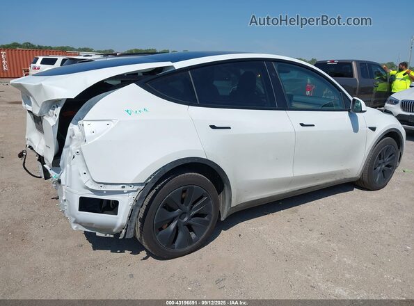 7SAYGDEE3SA343397 2025 TESLA MODEL Y White Rear right