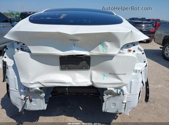 7SAYGDEE3SA343397 2025 TESLA MODEL Y White Front view