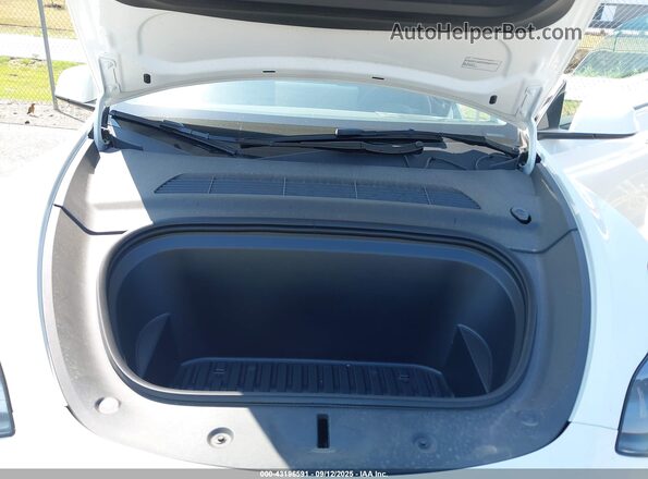 7SAYGDEE3SA343397 2025 TESLA MODEL Y White Rear view