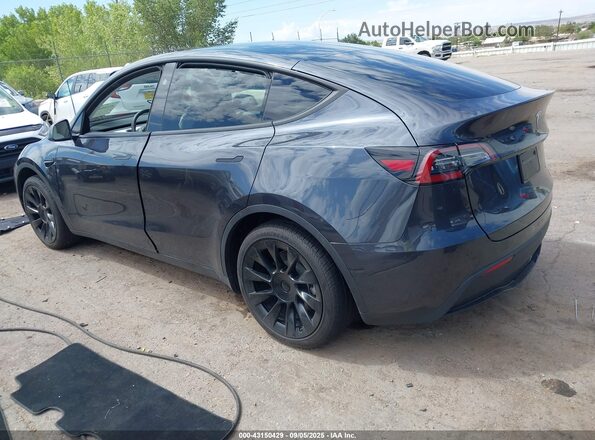 7SAYGDEE5RA225345 2024 TESLA MODEL Y Серый Задняя левая четверть