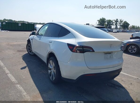 7SAYGDEE6NF419749 2022 TESLA MODEL Y White უკანა მარცხენა
