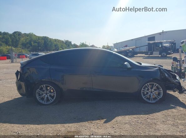 7SAYGDEE6RA278376 2024 TESLA MODEL Y Серый Вид задней части салона