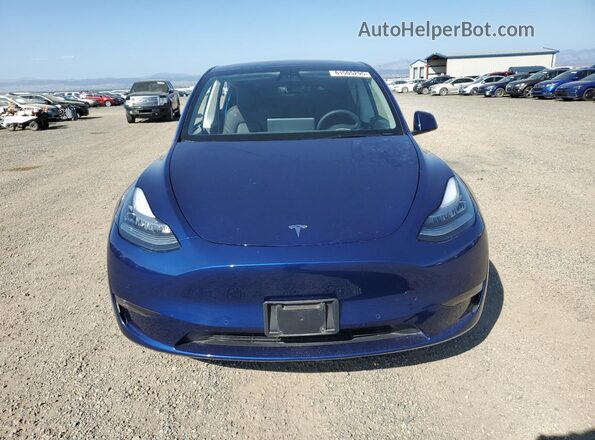 7SAYGDEE7NF369556 2022 TESLA MODEL Blue Вид спереду